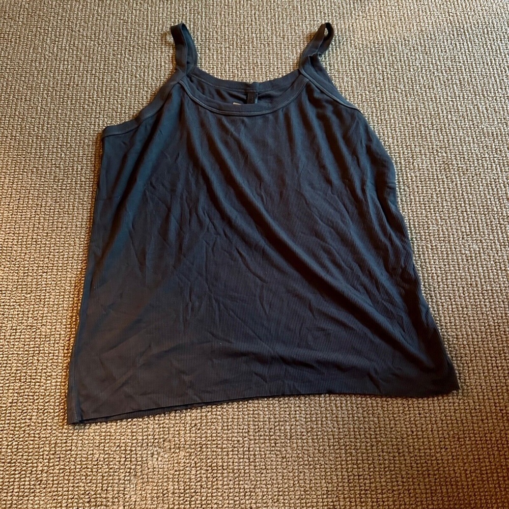 SKIMS Black Tank Top